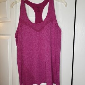 Champion racer back raspberry colored tank top